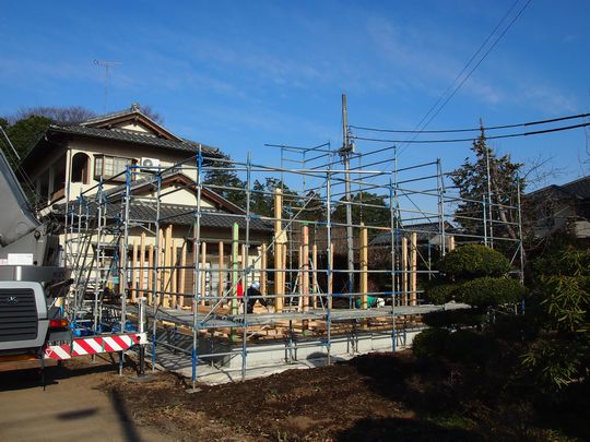 Ｋ様邸建て方．．．