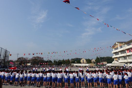 まさに運動会日和．．．