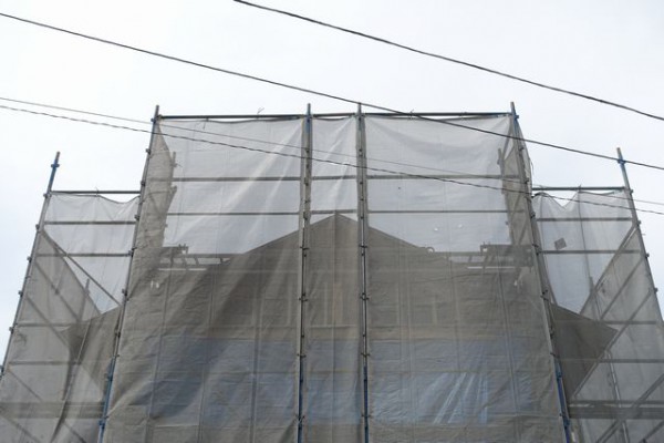 建物の輪郭．．．
