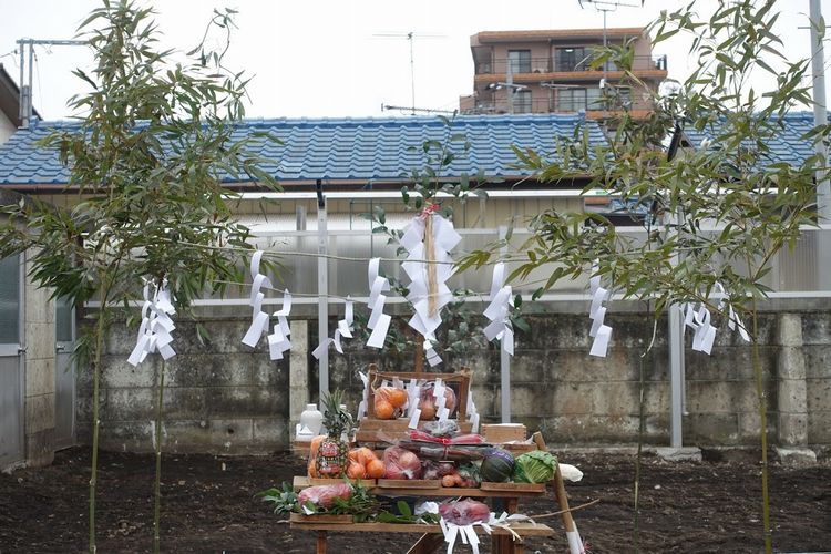 地鎮祭から基礎工事着手へ．．．