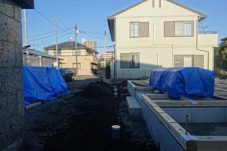 建て方間近です．．．