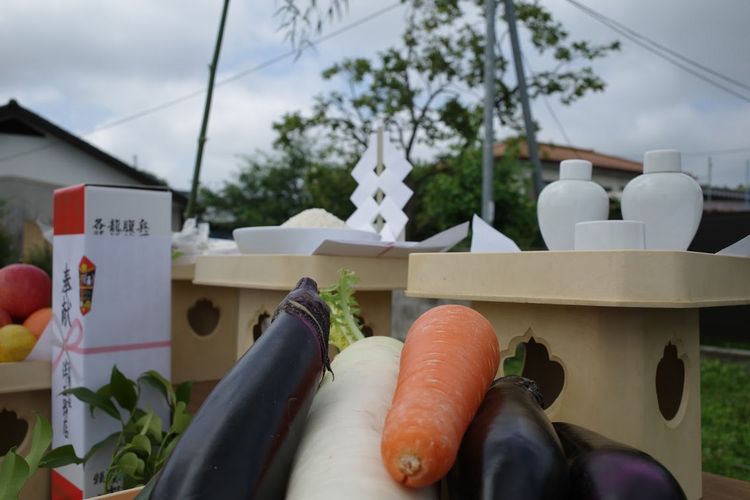 からすのひらや地鎮祭．．．