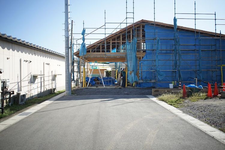 雨から建物を守る．．．