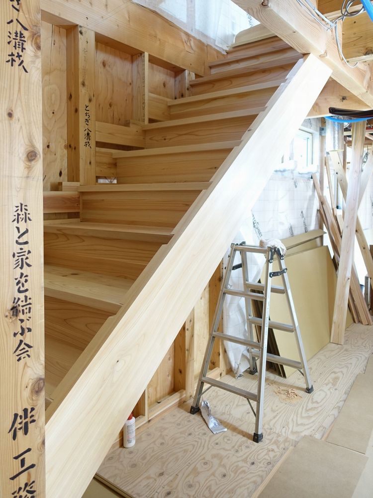 階段が出来上がりました．．．
