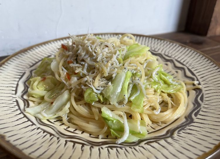 家族のためにパスタ作る．．．