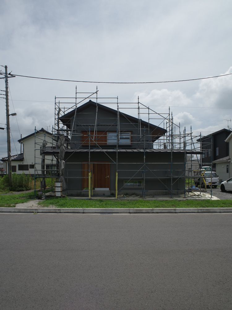 外壁が仕上がりました．．．