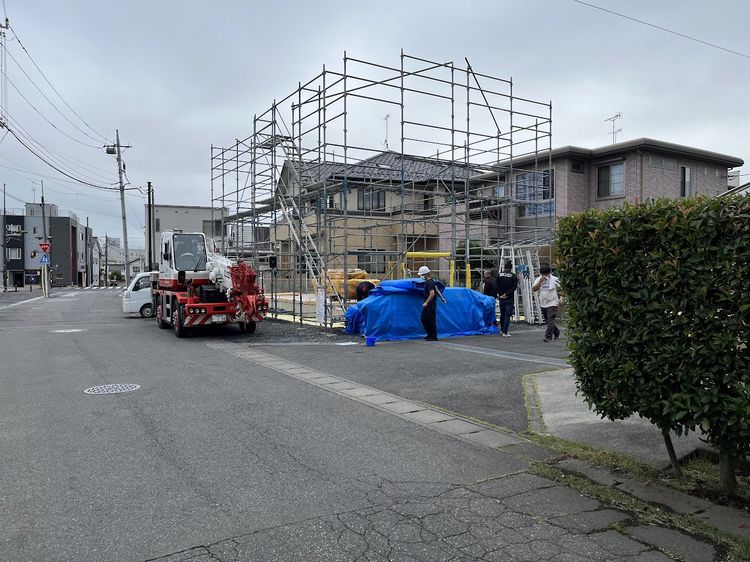 ［いまいずみやまさんち］の建て方でした．．．