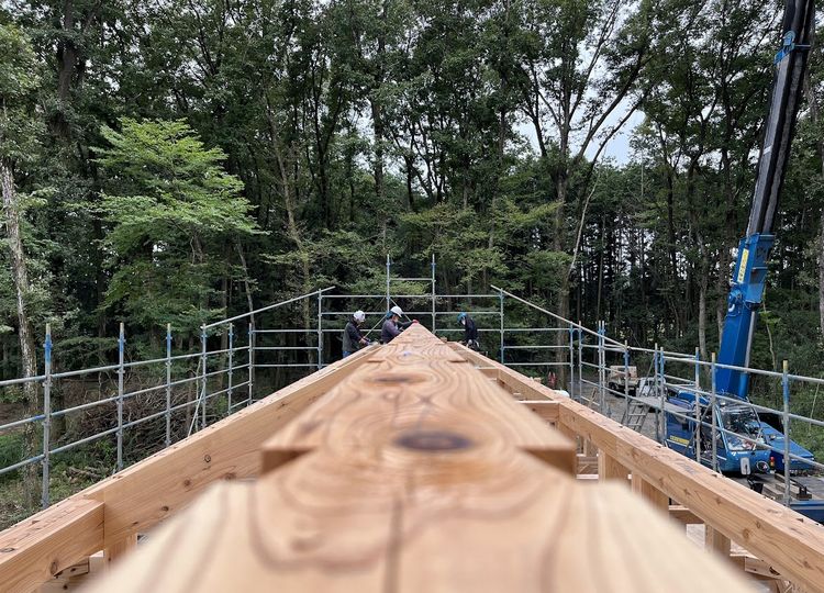 「日光の家」建て方でした．．．
