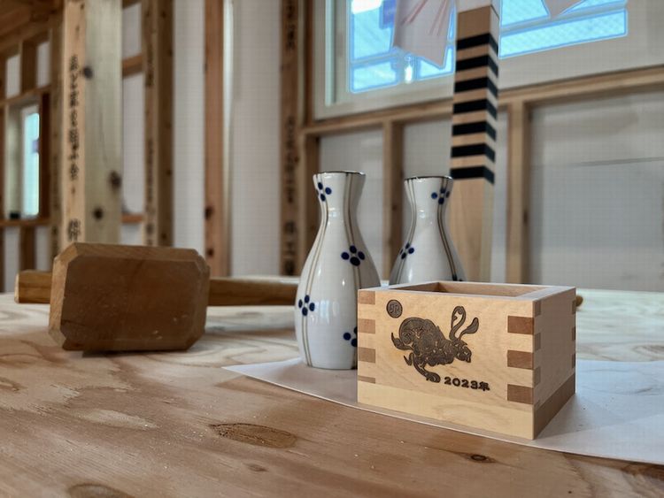 祝上棟．．．