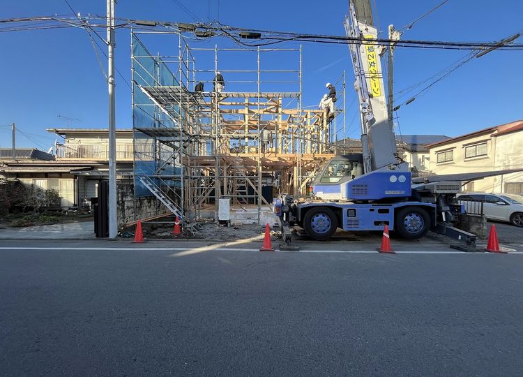 建て方．．．