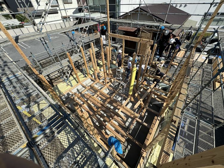 建て方。