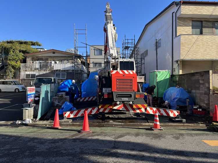 建て方。
