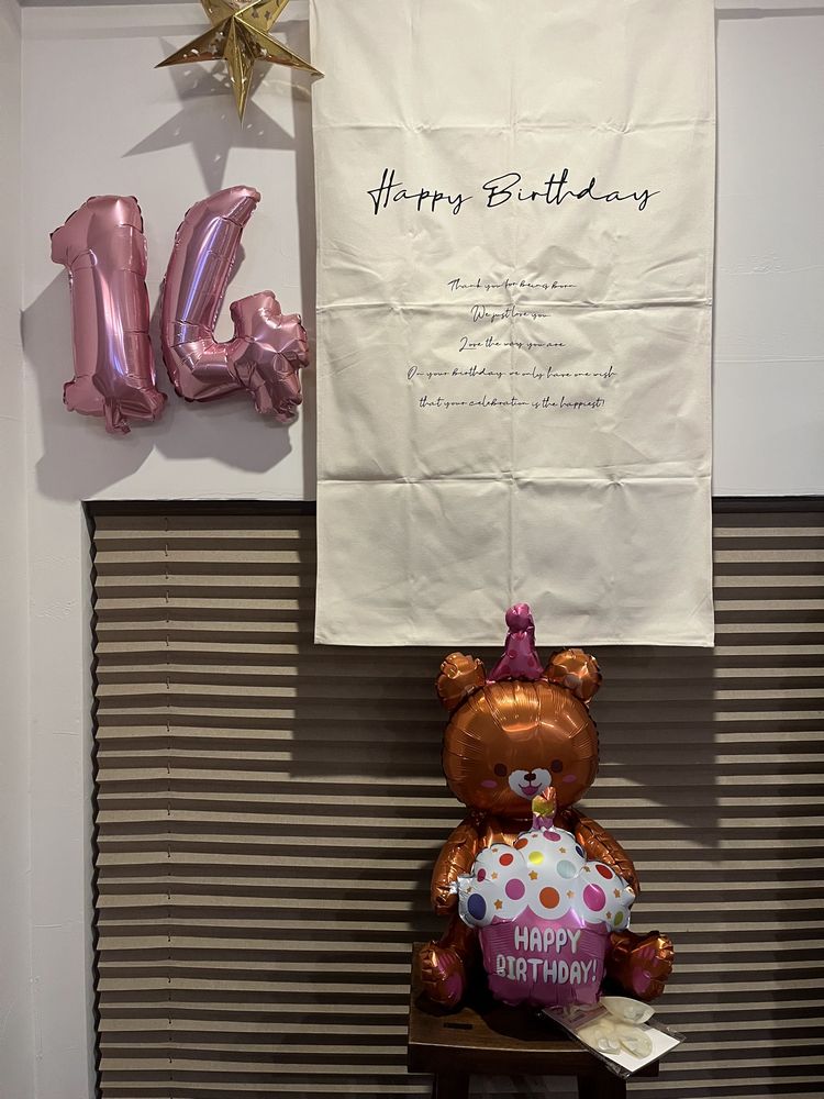 娘のbirthday。