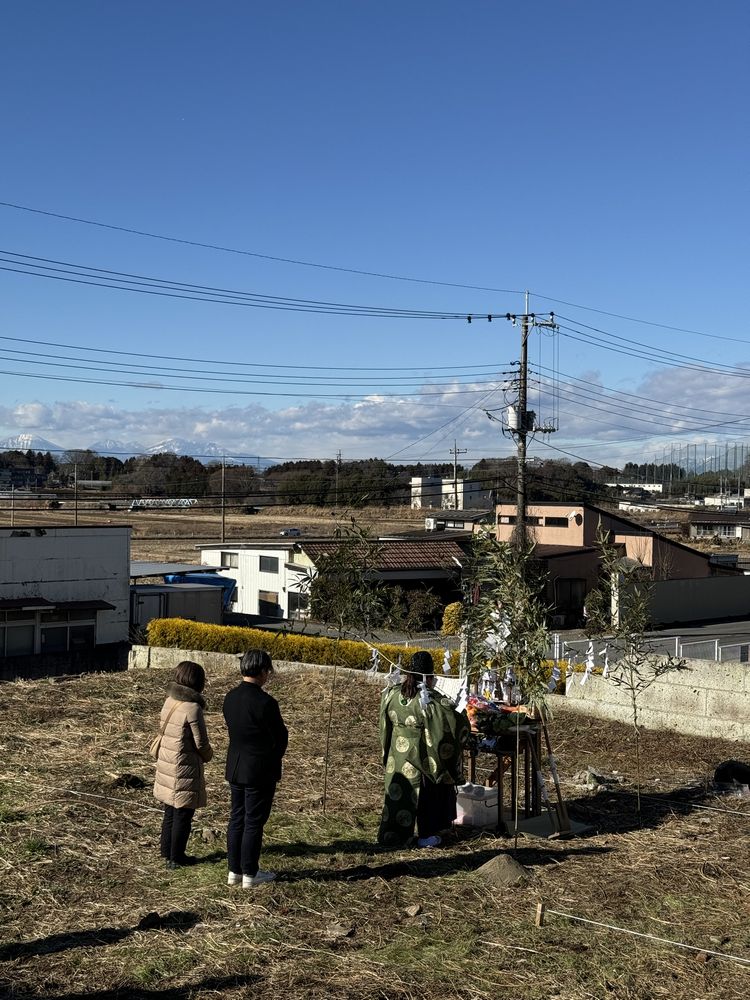 地鎮祭。