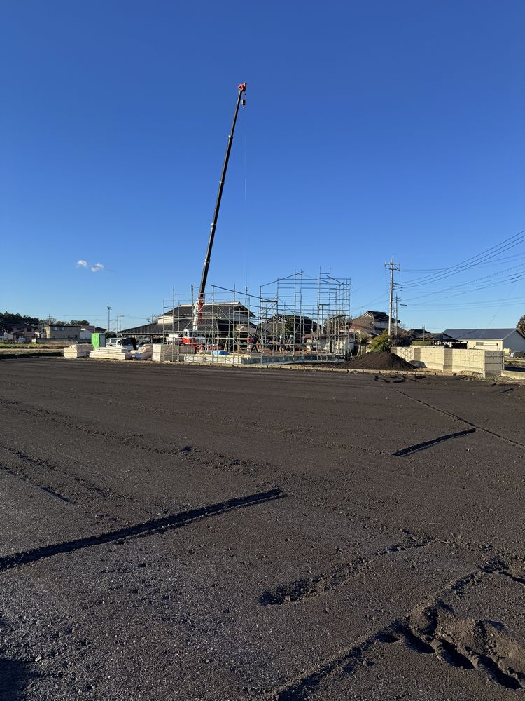 芳賀町の家が上棟しました。