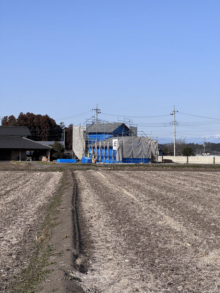 屋根下地完了。