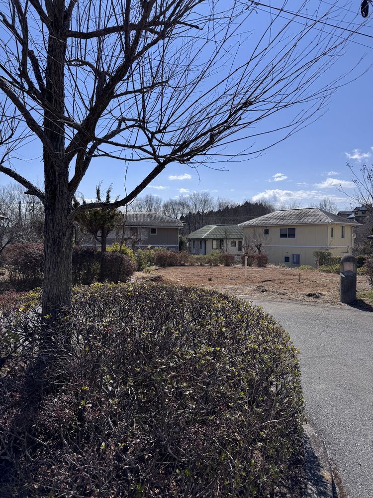 まもなく基礎工事。